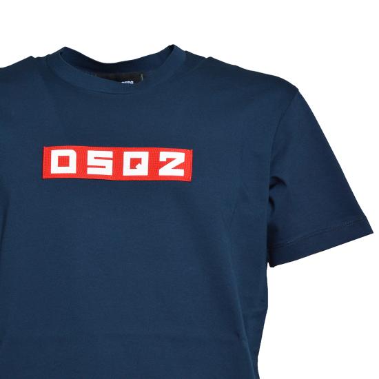 26SS 디스퀘어드2 반팔 티셔츠 S74GD1223S23009 478 Blu navy - DSQUARED2