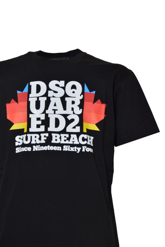 26SS 디스퀘어드2 반팔 티셔츠 S74GD1135S23009 900 Nero - DSQUARED2