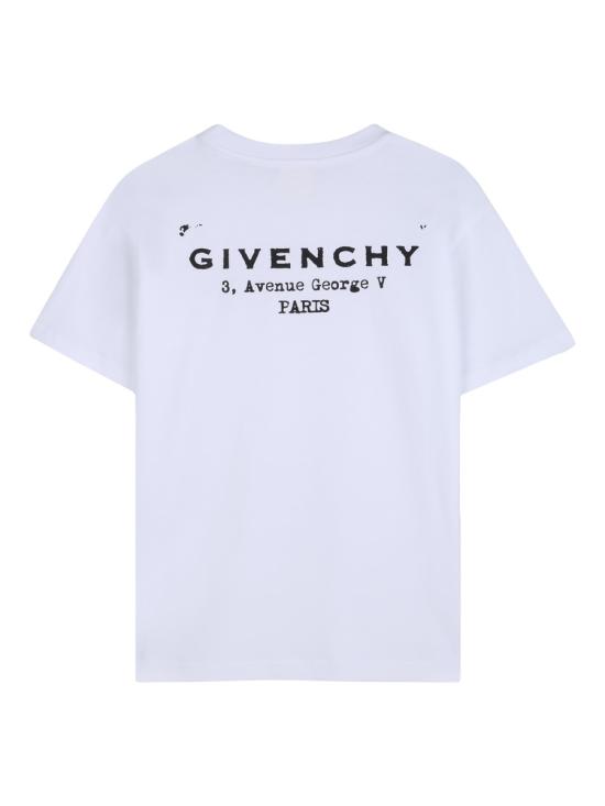 26FW [키즈] 지방시 티셔츠 H31075K 10P WHITE - GIVENCHY