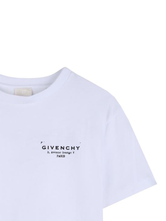 26SS [키즈] 지방시 티셔츠 H31075K 10P WHITE - GIVENCHY