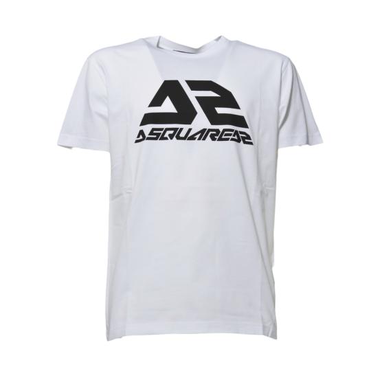 26SS 디스퀘어드2 반팔 티셔츠 S71GD1544S23009 100 Bianco