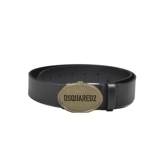26SS [키즈] 디스퀘어드2 가죽 벨트 DQ1548D005Z DQ900 Nero - DSQUARED2