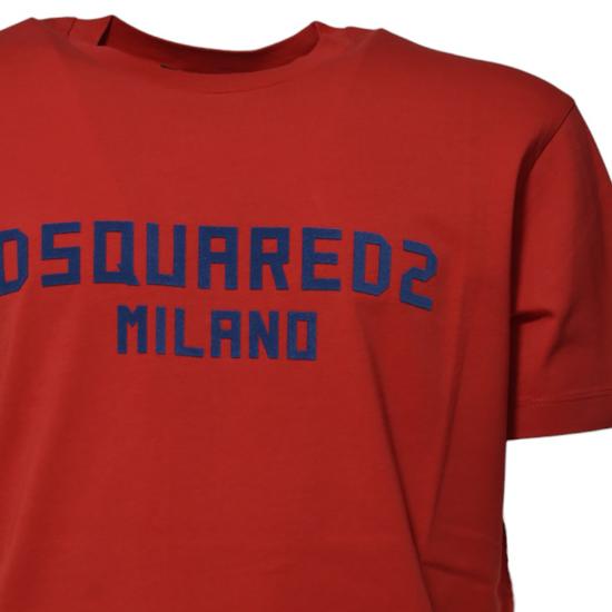 26SS 디스퀘어드2 반팔 티셔츠 S74GD1418D20020 305W Rosso - DSQUARED2