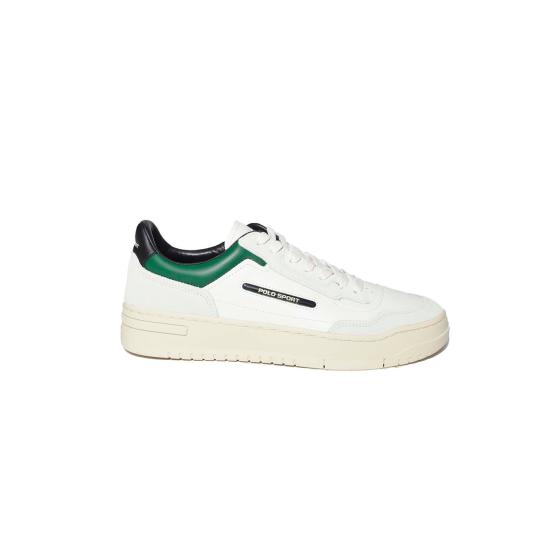 26SS 폴로 랄프로렌 스니커즈 809940319 001 Bianco verde