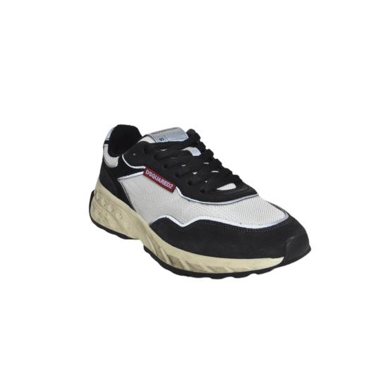 26SS 디스퀘어드2 스니커즈 SNM040023808186 M063 Nero bianco - DSQUARED2