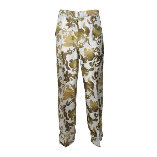 26SS 에스막스마라 스트레이트 팬츠 2519131183600 002 Beige oro