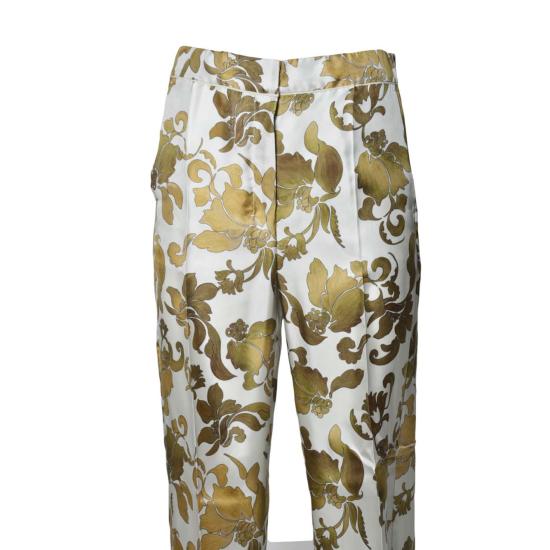 26SS 에스막스마라 스트레이트 팬츠 2519131183600 002 Beige oro - 'S MAX MARA