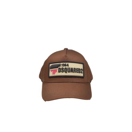 26SS [키즈] 디스퀘어드2 모자 DQ1539D00YT DQ758 Marrone - DSQUARED2