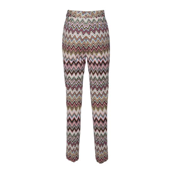 26SS 미소니 스트레이트 팬츠 DS25SI0OBR00ZU S91N6 Multicolour - MISSONI