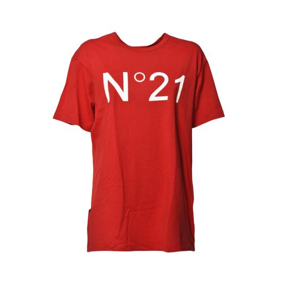 26SS 누메로벤투노 반팔 티셔츠 F0516314 4625 Rosso
