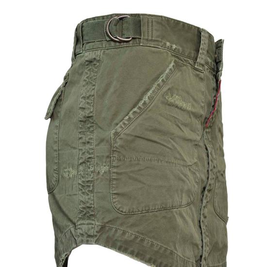 26SS 디스퀘어드2 미디 스커트 S75MA0954S78205 695 Verde militare - DSQUARED2