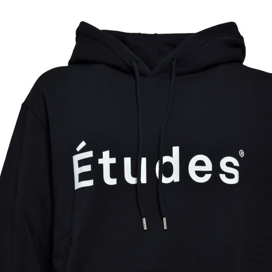 26SS 에뛰드스튜디오 후드 티셔츠 C00ME250A01599 BLACK Nero - ETUDES