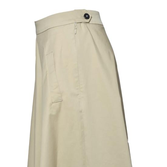26SS 룸 52 미디 스커트 G44TRF08 F08008 Beige - ROOM 52