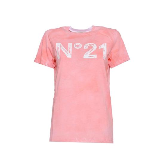 26SS [키즈] 누메로벤투노 티셔츠 N21917N0335 0N409 Salmone - N°21
