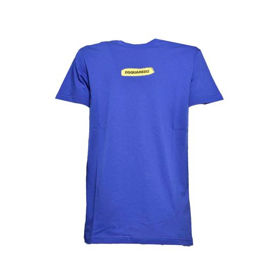 26SS [키즈] 디스퀘어드2 티셔츠 DQ2095D004G DQ870 Blu - DSQUARED2