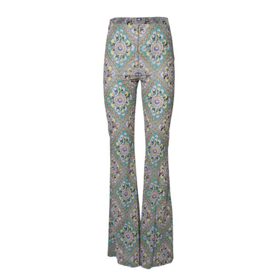 26SS 에트로 스트레이트 팬츠 WREA002699IA443 X0831 Verde multicolour