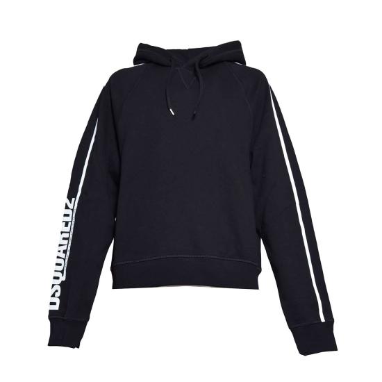 26SS 디스퀘어드2 후드 티셔츠 S71GU0713S25516 900 Nero - DSQUARED2