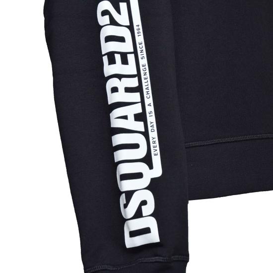 26SS 디스퀘어드2 후드 티셔츠 S71GU0713S25516 900 Nero - DSQUARED2