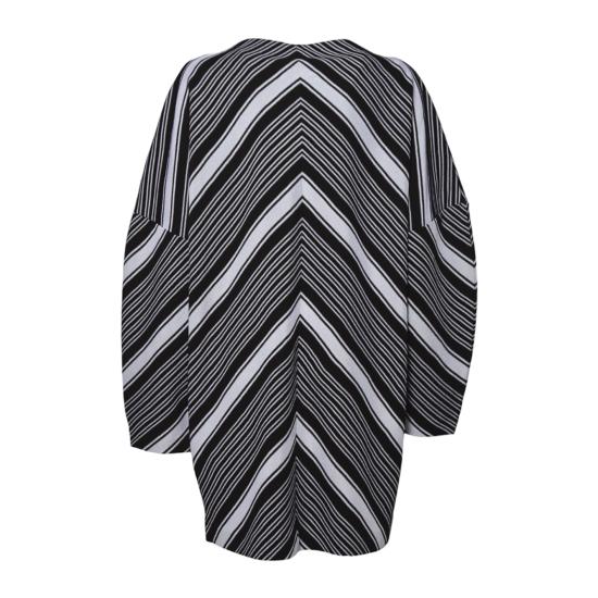 26SS 미소니 미디 원피스 DS24WG3ZBR00Z6 S91LO Bianco nero - MISSONI
