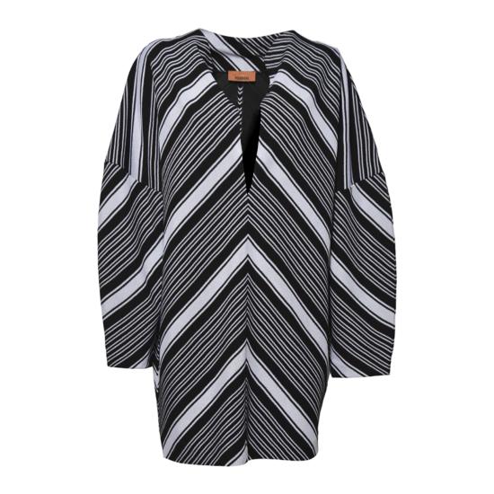 26SS 미소니 미디 원피스 DS24WG3ZBR00Z6 S91LO Bianco nero