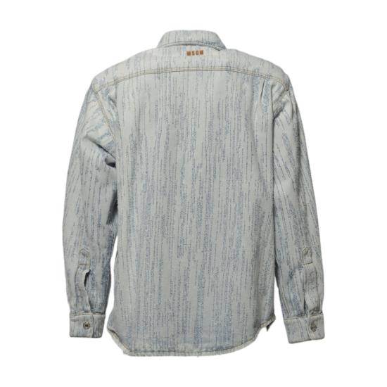 26SS 엠에스지엠 긴팔 셔츠 3840ME231257085 Denim - MSGM