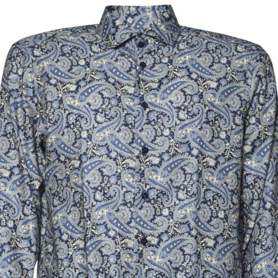 26SS 에트로 긴팔 셔츠 MRIB000199SA5E9 X0883 Blu - ETRO