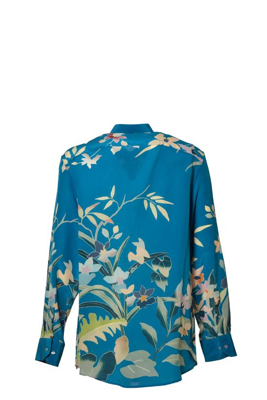 26SS 에트로 긴팔 셔츠 1K8704782 250 Blu - ETRO