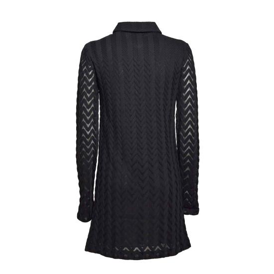26SS 미소니 미디 원피스 DS24WG0LBR00JE 93911 Nero - MISSONI