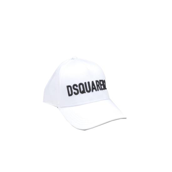 26SS [키즈] 디스퀘어드2 모자 DQ1562D00YT DQ100 Bianco - DSQUARED2