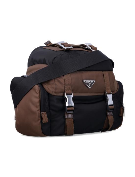 26SS 프라다 백팩 2VH1952DMG F03MQ BLACK BROWN - PRADA