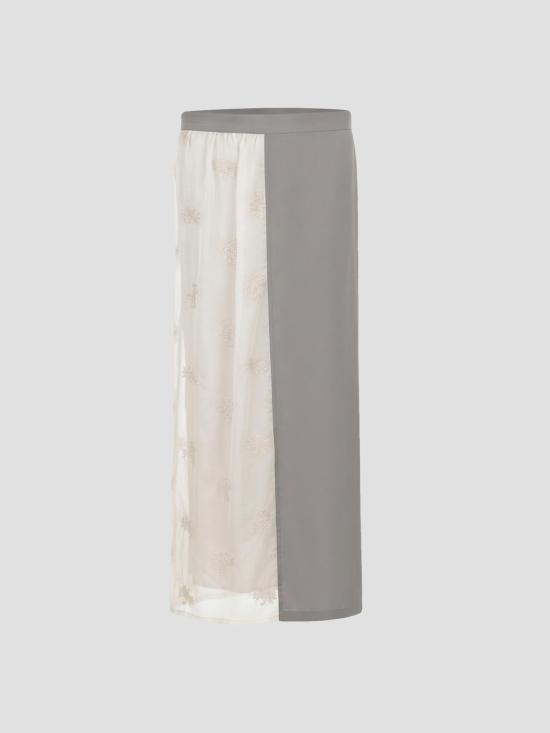 26SS 아워레가시 롱 스커트 W2264BWG WG SFTF TEN WILLOW GREY SOFTFLOW TENCEL