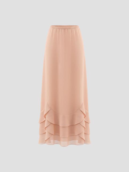 26SS 시몬로샤 롱 스커트 31891313 PALE PINK - SIMONE ROCHA