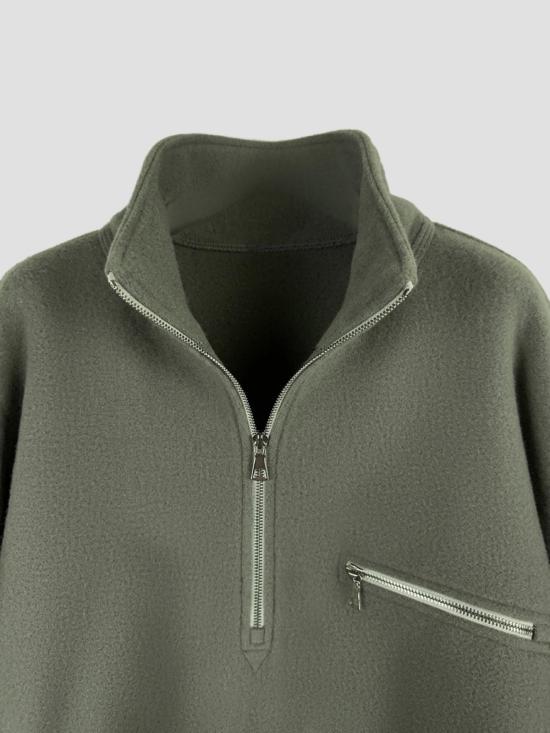 26SS 리에르 집업 니트 NFL1X02 FOG FL FOG FLEECE - RIER