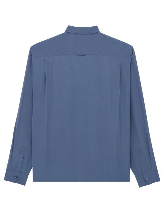 26SS 생로랑 긴팔 셔츠 854249 Y2N494812 Blue - SAINT LAURENT