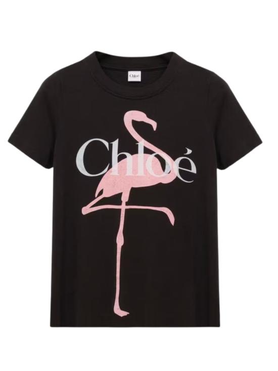 26SS 끌로에 반팔 티셔츠 CH26SJH08194 070 Nero