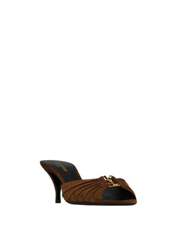 26SS 생로랑 힐/펌프스 861121 27D002319 Brown - SAINT LAURENT