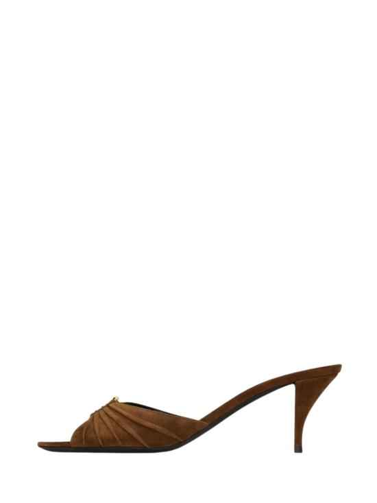 26SS 생로랑 힐/펌프스 861121 27D002319 Brown - SAINT LAURENT