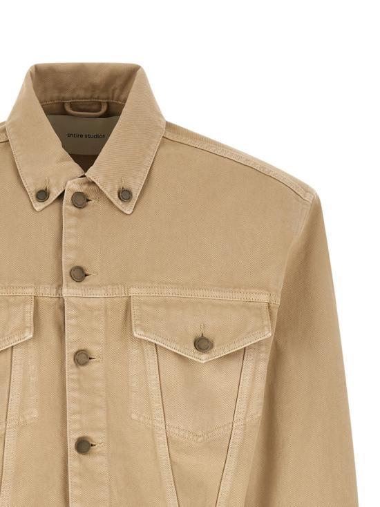 26SS 엔타이어 스튜디오 데님 자켓 ESSS26JA012596270 Neutrals - ENTIRE STUDIOS