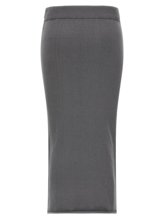 26SS 엔타이어 스튜디오 롱 스커트 ESSS26SK012520799 Grey - ENTIRE STUDIOS