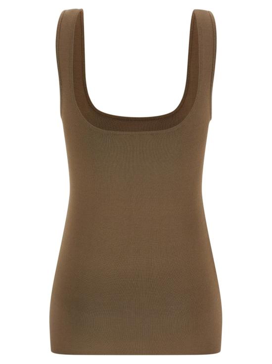 26SS 엔타이어 스튜디오 민소매 티셔츠 ESSS26TO032370087 Brown - ENTIRE STUDIOS