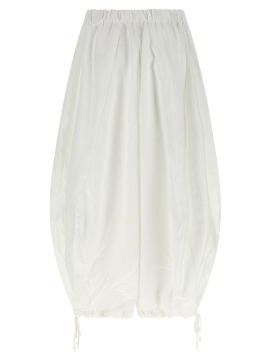 26SS 꼼데가르송 팔라초 팬츠 GQP0261 White - COMME DES GARCONS