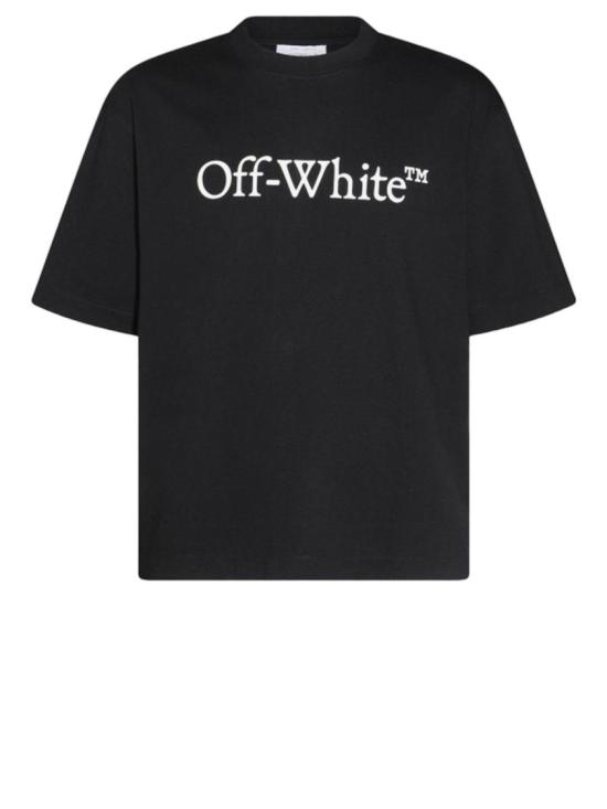 26SS 오프화이트 반팔 티셔츠 OMAA120C99JER0081001 Black
