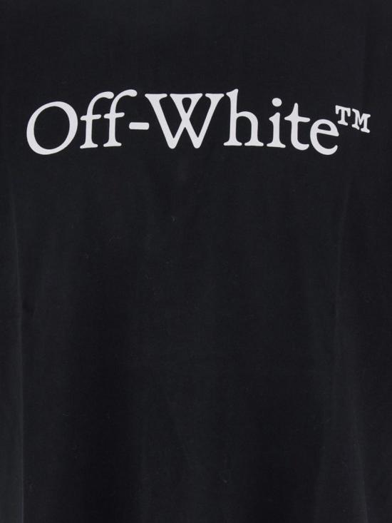 26SS 오프화이트 반팔 티셔츠 OMAA120C99JER0081001 Black - OFF WHITE