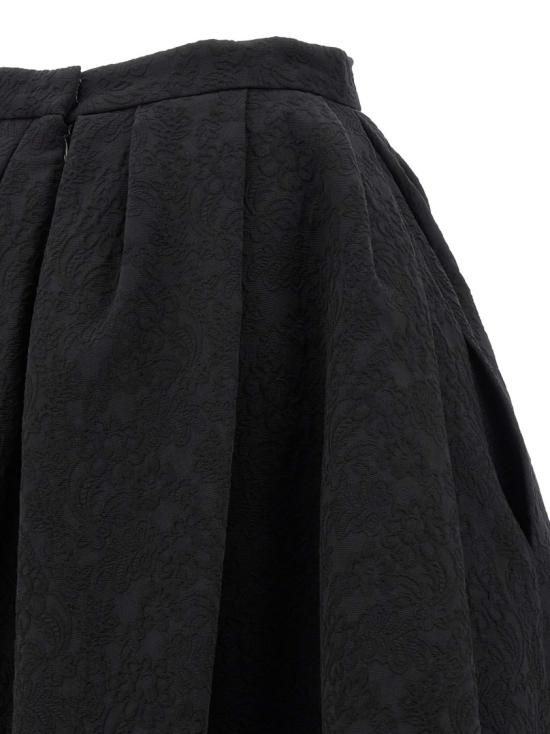 26FW 캐롤리나 헤레라 스커트 P2511N315CCQ001 Black - CAROLINA HERRERA