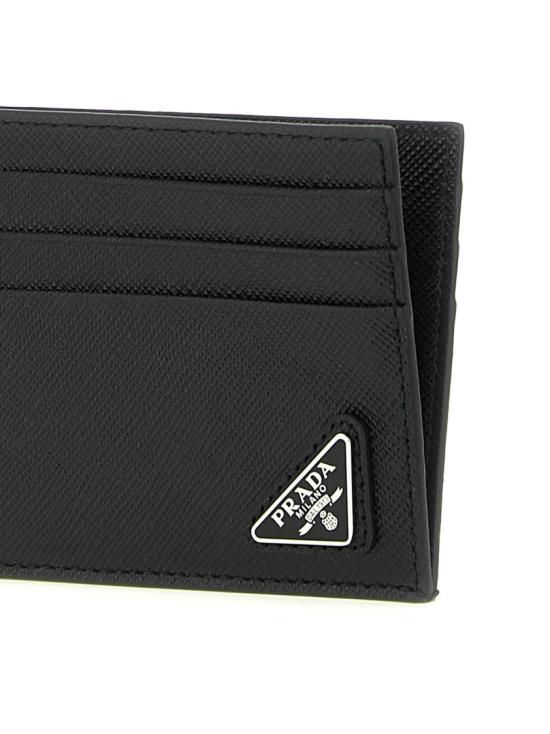 26SS 프라다 사피아노 레더 카드 홀더 2MC223QHHF0002 Black - PRADA