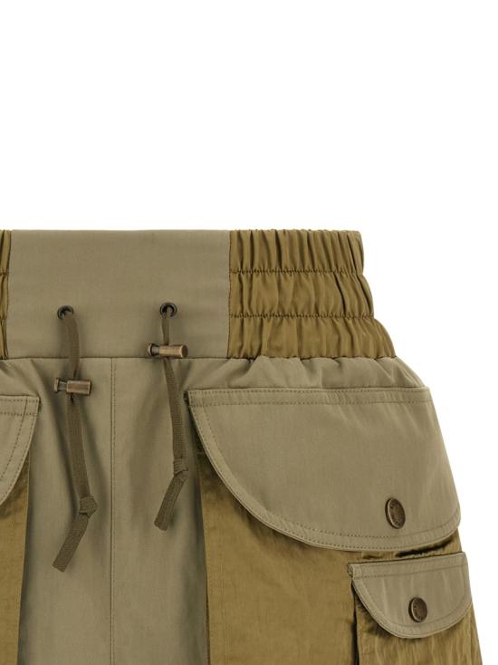 26SS 발망 숏팬츠 GF0PA405MI367GS Brown - BALMAIN