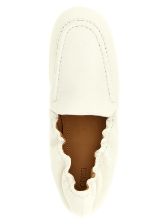26SS 오디시 플랫 슈즈 OD46003A23001150 White - ODISSI