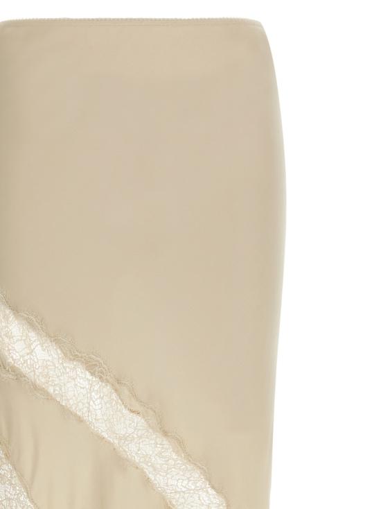 26SS 안다마네 롱 스커트 T190353ATNV135OAT Neutrals - ANDAMANE