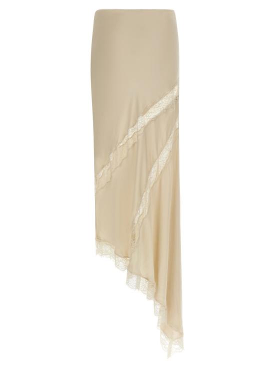 26SS 안다마네 롱 스커트 T190353ATNV135OAT Neutrals - ANDAMANE