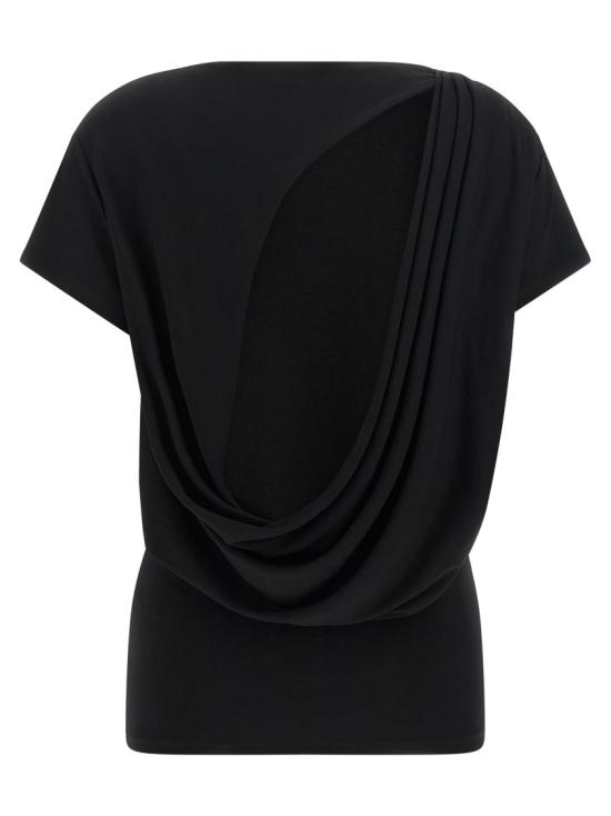 26SS 자크뮈스 탑 26ETOW00912AJ00253990 Black - JACQUEMUS